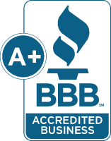 TKF Roofing A+ Rating with BBB
